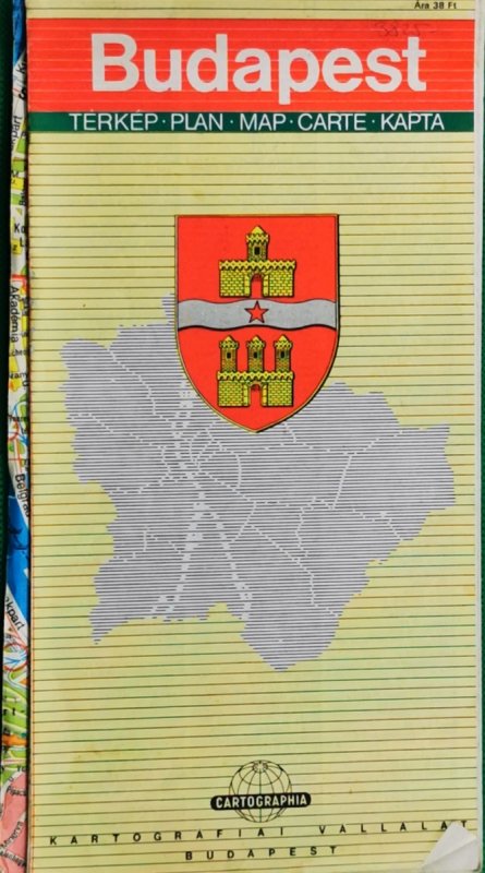 PLAN MIASTA BUDAPEST