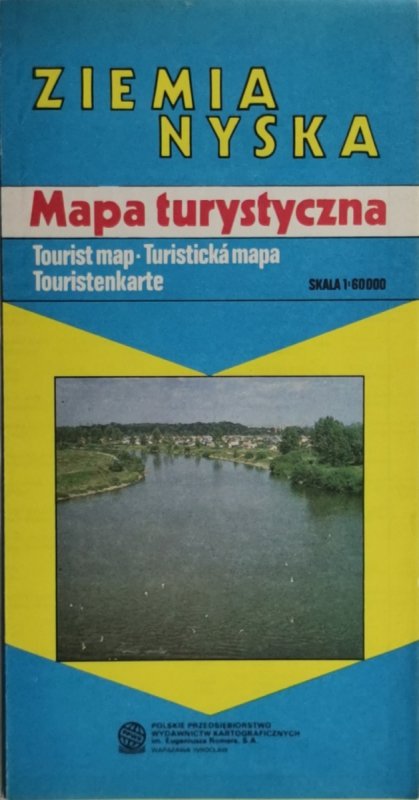 ZIEMIA NYSKA MAPA 1:60 000 1992