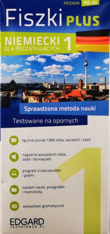 FISZKI NIEMIECKI DLA POCZĄTKUJĄCYCH POZIOM A0-A1
