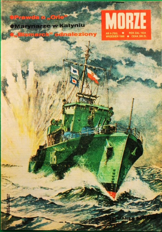 MORZE. NUMER 9(703) WRZESIEŃ 1989