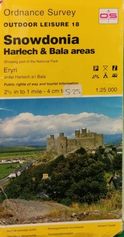 SNOWDONIA HARLECH & BALA AREAS