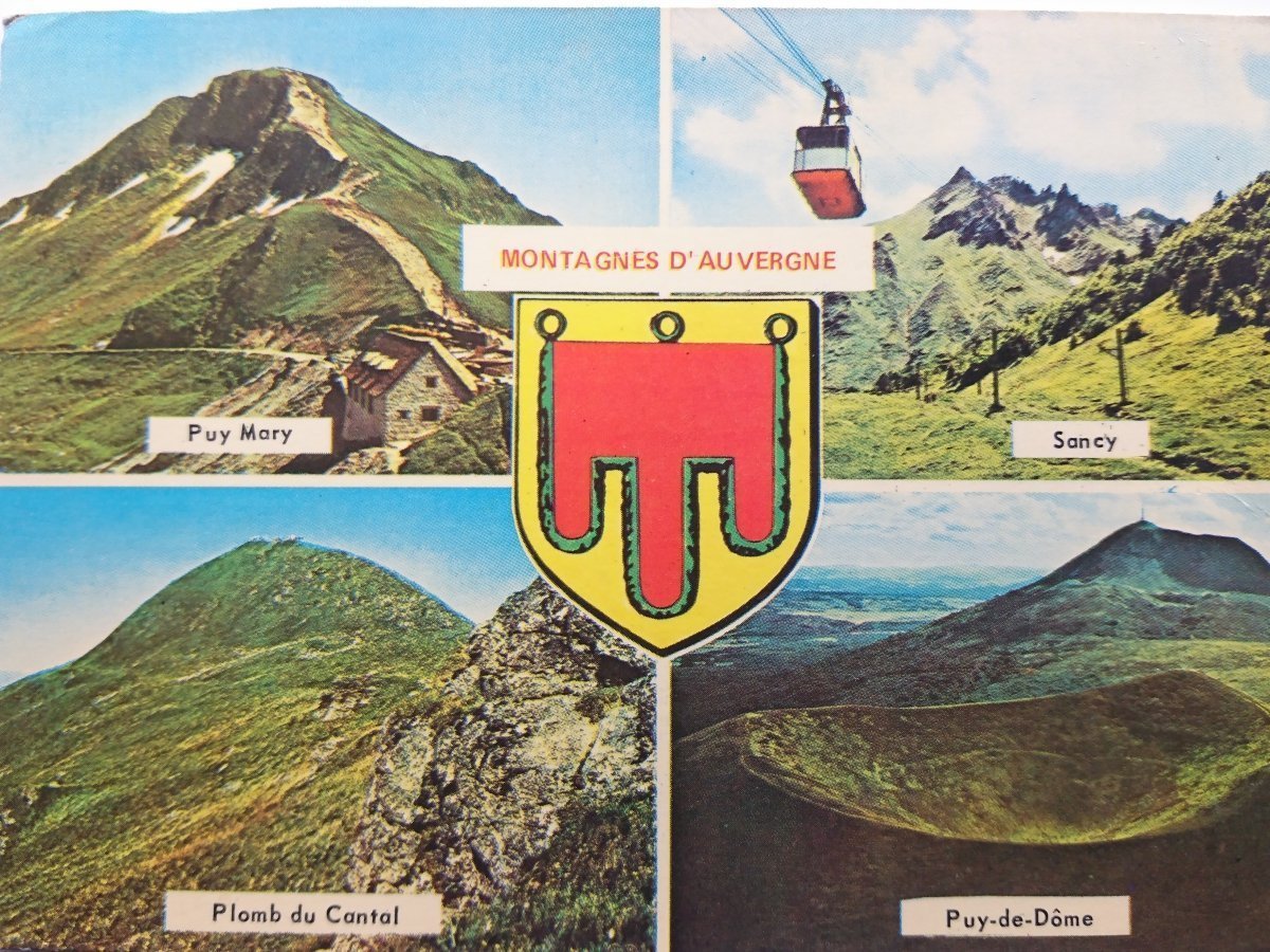 Montagnes D Auvergne Pozostale Europa Zagraniczne Pocztowki