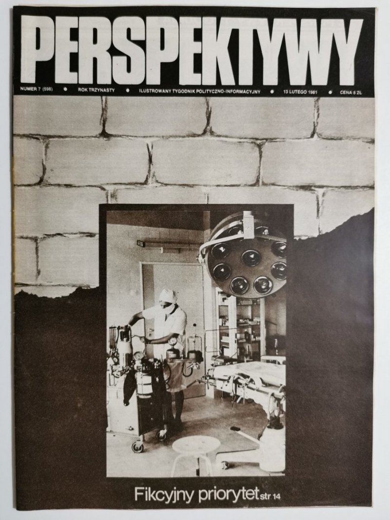 PERSPEKTYWY NUMER 7 (598) 13 LUTEGO 1981