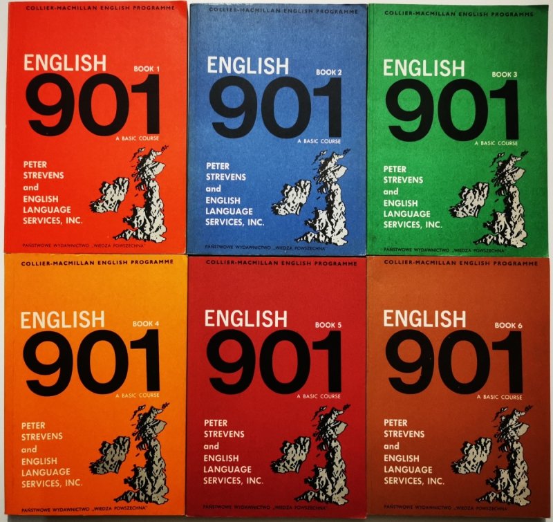 ENGLISH 901 BOOK 1-6 - Peter Strevens