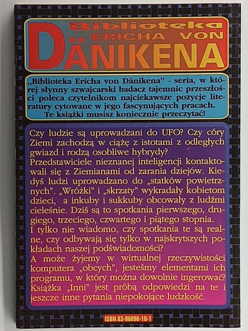 INNI. Spotkania z pozaziemską inteligencją - Johannes Friebag