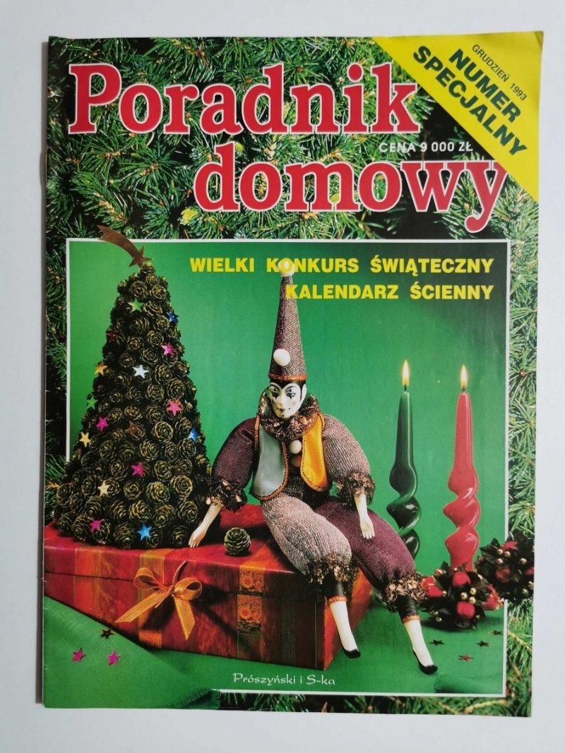 PORADNIK DOMOWY NUMER SPECJALNY GRUDZIEŃ 1993 