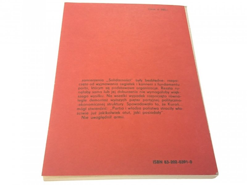 DRUGIE OBLICZE SOLIDARNOŚCI Waldemar Stelmach 1985