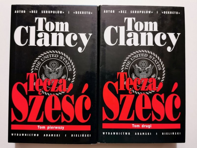 TĘCZA SZEŚĆ Tom I i II - Tom Clancy
