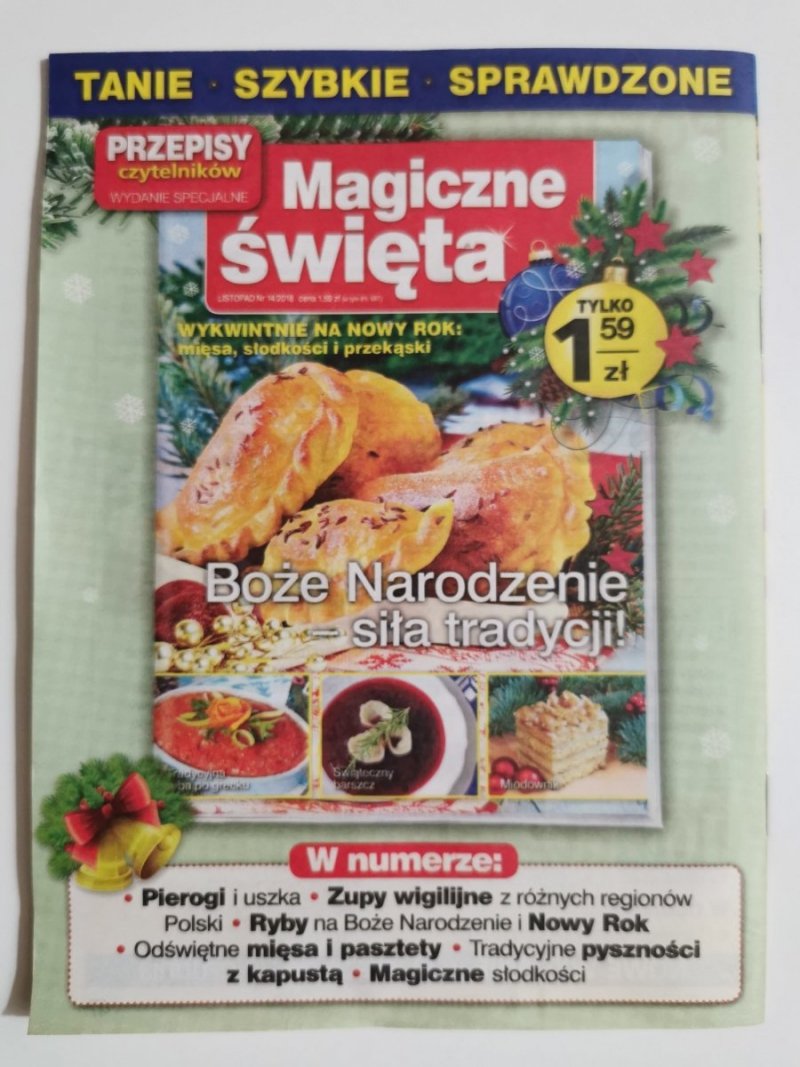100 RAD. PRZEPISY I DIETY NR 10/2018 (14) GRUDZIEŃ 22.11.20182018