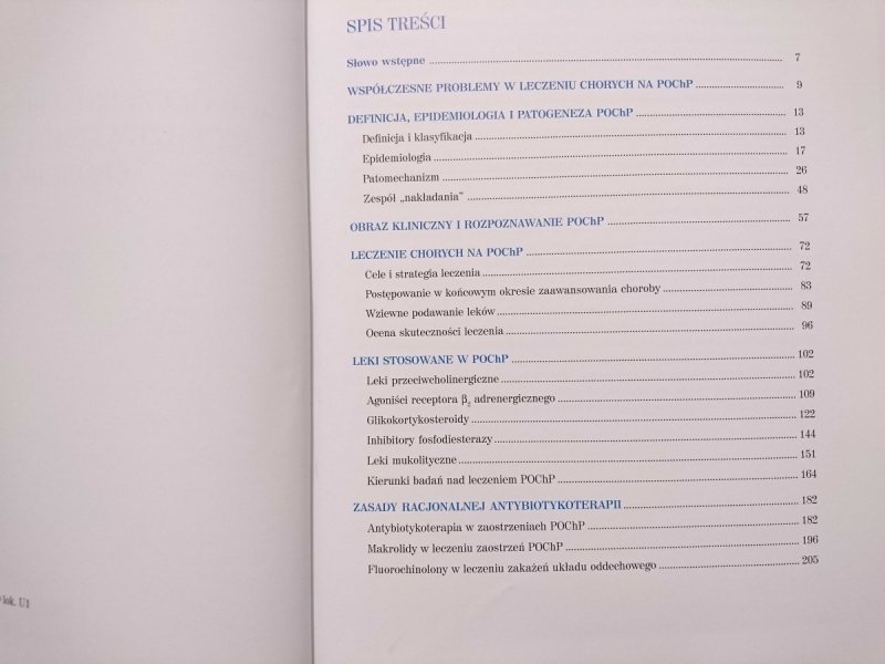 WSPÓŁCZESNE LECZENIE CHORYCH NA PRZEWLEKŁĄ OBTURACYJNĄ CHOROBĘ PŁUC 2012