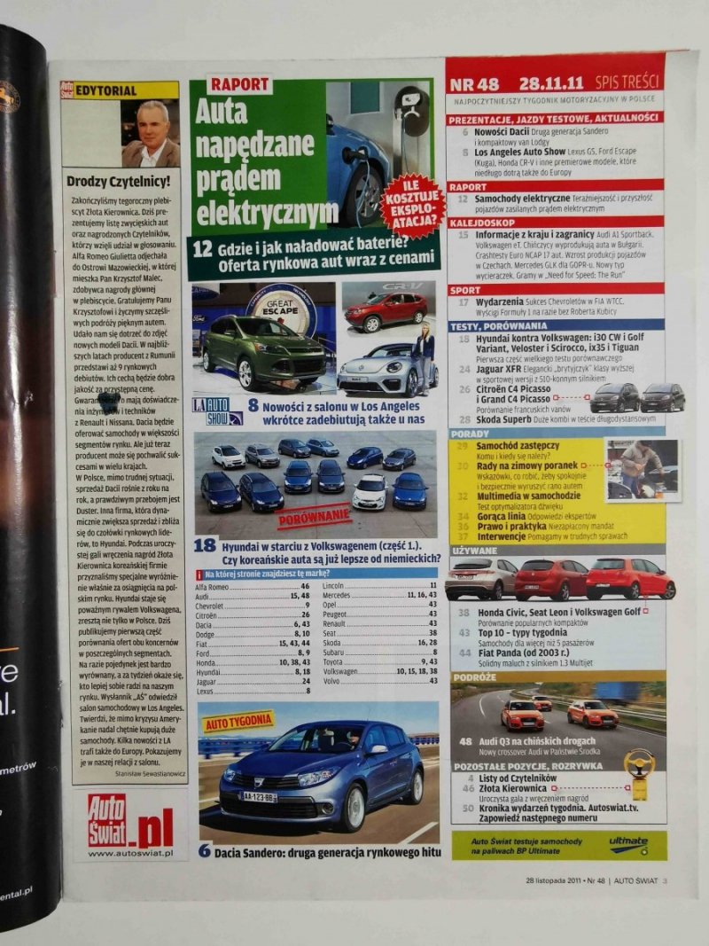 Auto Świat Nr 48 (848) – 28 Listopada 2011