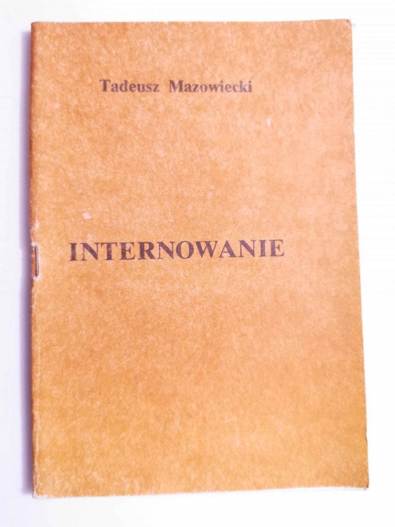 INTERNOWANIE - Tadeusz Mazowiecki 