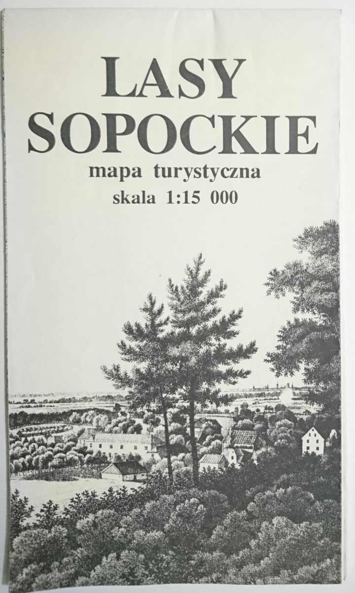 LASY SOPOCKIE. MAPA TURYSTYCZNA 1995