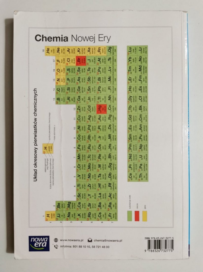 CHEMIA NOWEJ ERY 8 PODRĘCZNIK - Jan Kulawik 2018