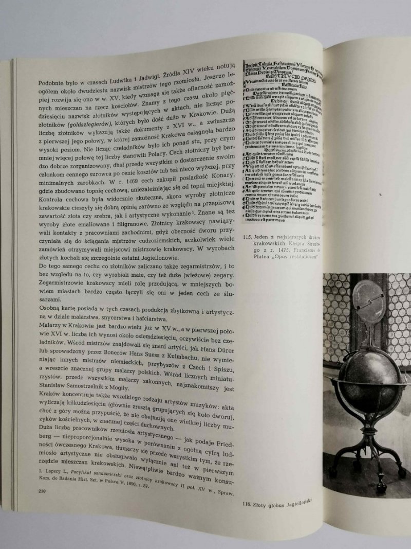 KRAKÓW JEGO DZIEJE I SZTUKA - red. Jan Dąbrowski 1966