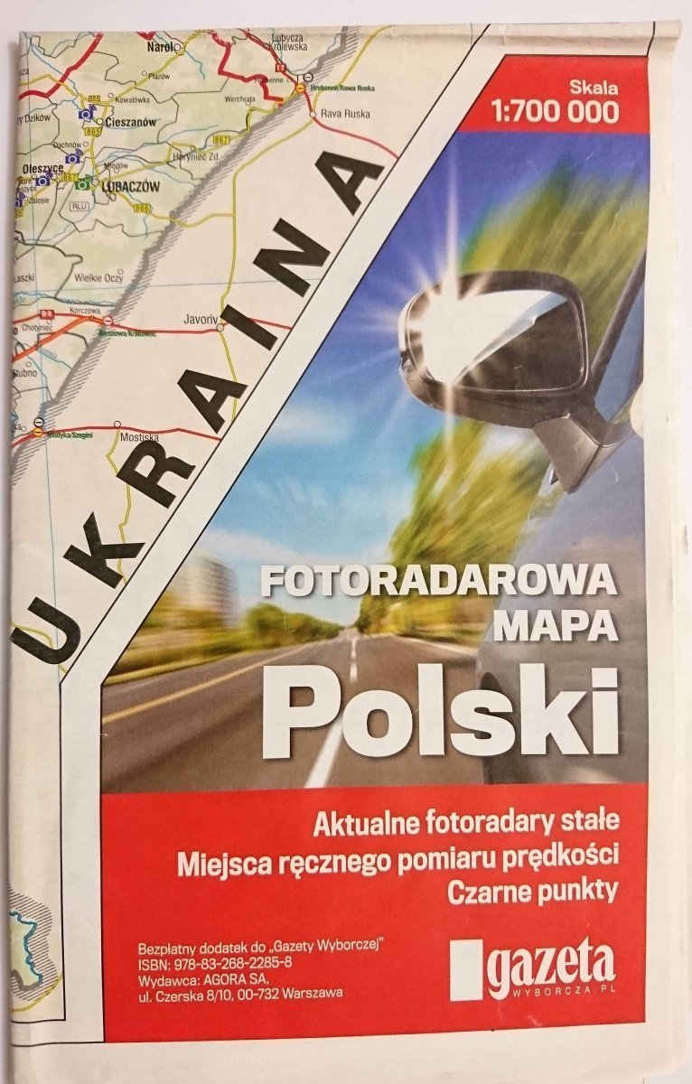FOTORADAROWA MAPA POLSKI 1: 700 000 
