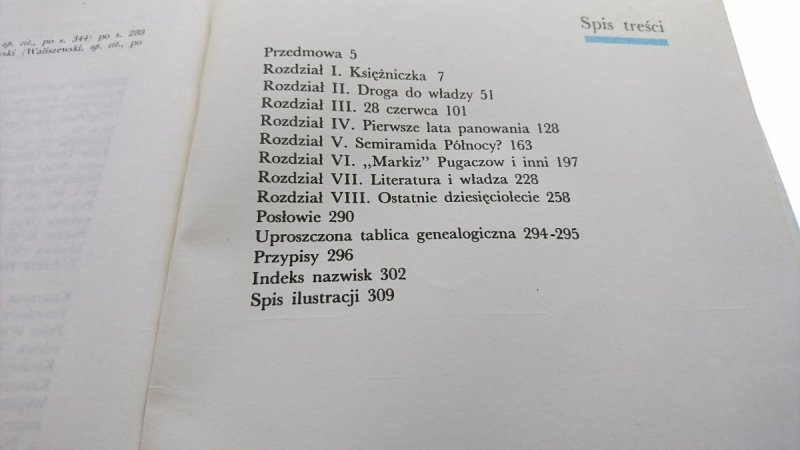 KATARZYNA II - Władysław A. Serczyk 1983