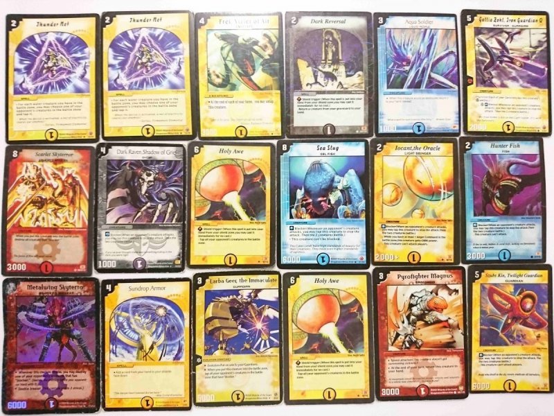 Karty DUEL MASTERS ZESTAW 162 szt.
