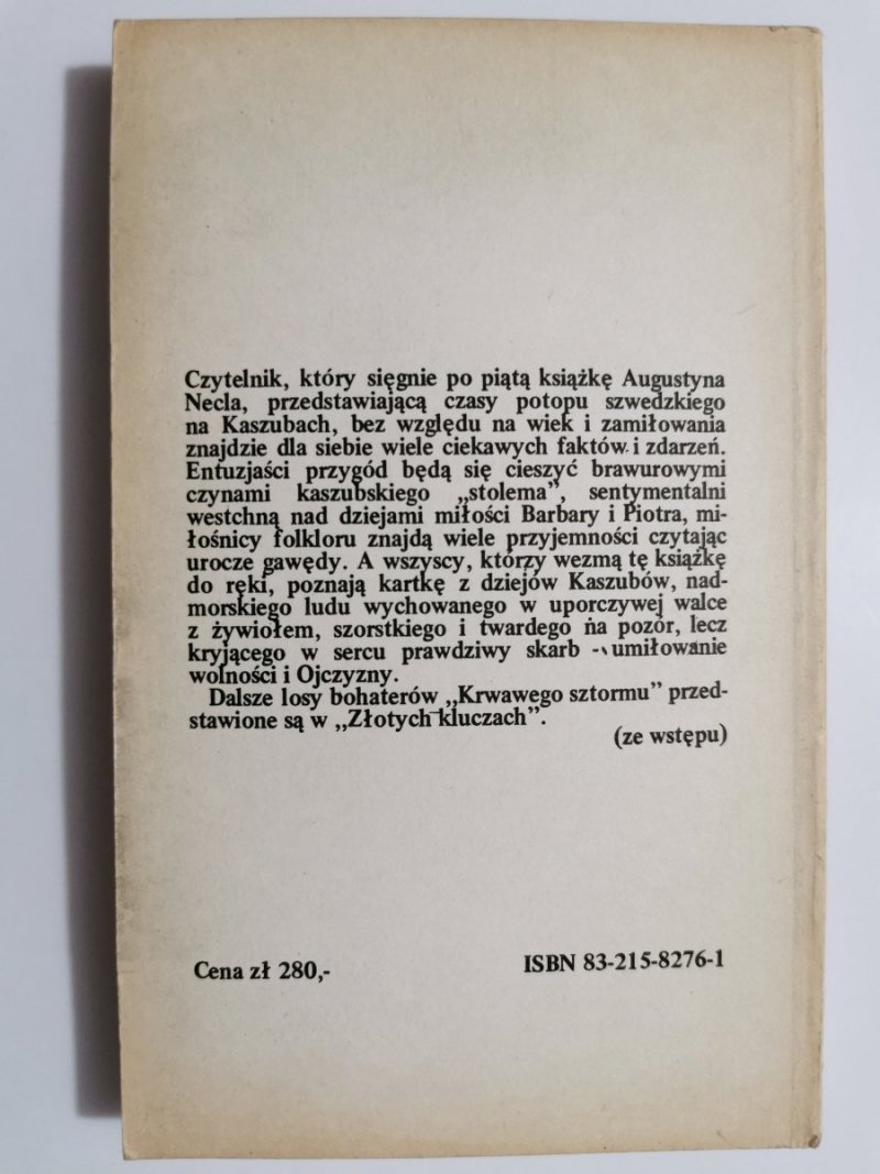 KRWAWY SZTORM - Augustyn Necel 1985