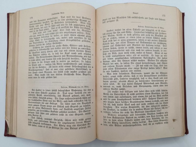 GOETHES WERKE 18 -19 – 1926 R - J. W. Goethe