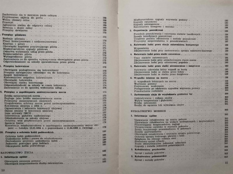 LOCJA BAŁTYKU ZBIÓR PRZEPISÓW 1979