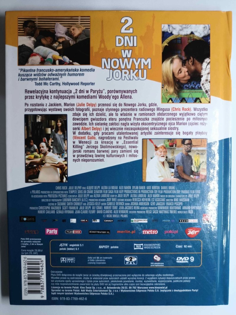 DVD. 2 DNI W NOWYM JORKU