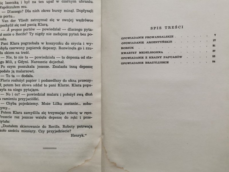 OPOWIEŚCI ZASŁYSZANE - Jarosław Iwaszkiewicz 1955