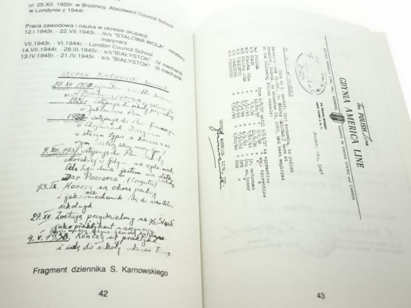 BIOGRAFIE I WSPOMNIENIA STARSZYCH MECHANIKÓW Z II WOJNY ŚWIATOWEJ 1939-1945
