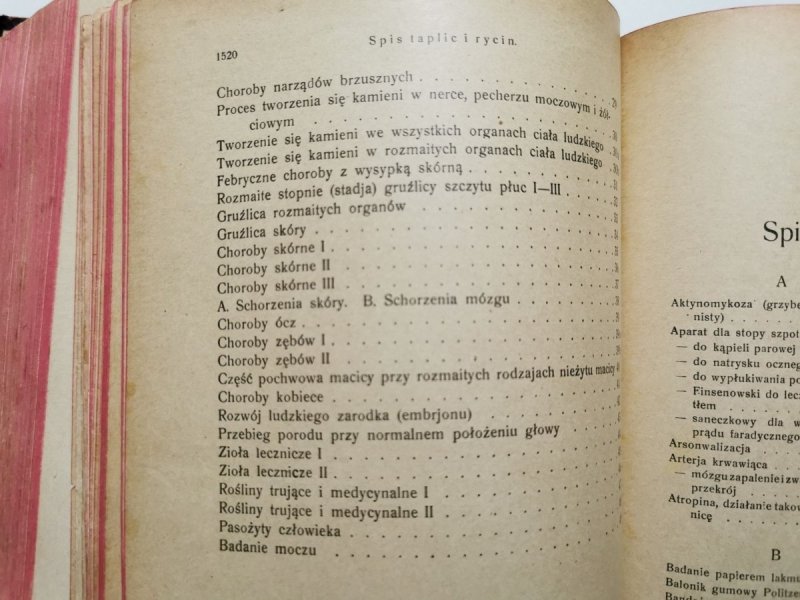 LEKARZ RATUJĄCY ZDROWIE  1930r. Tom II 