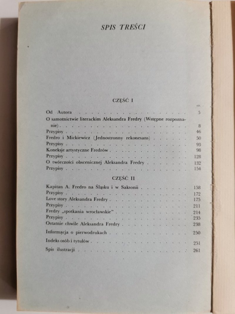 FREDRO Z PARADYZU - Bogdan Zakrzewski 
