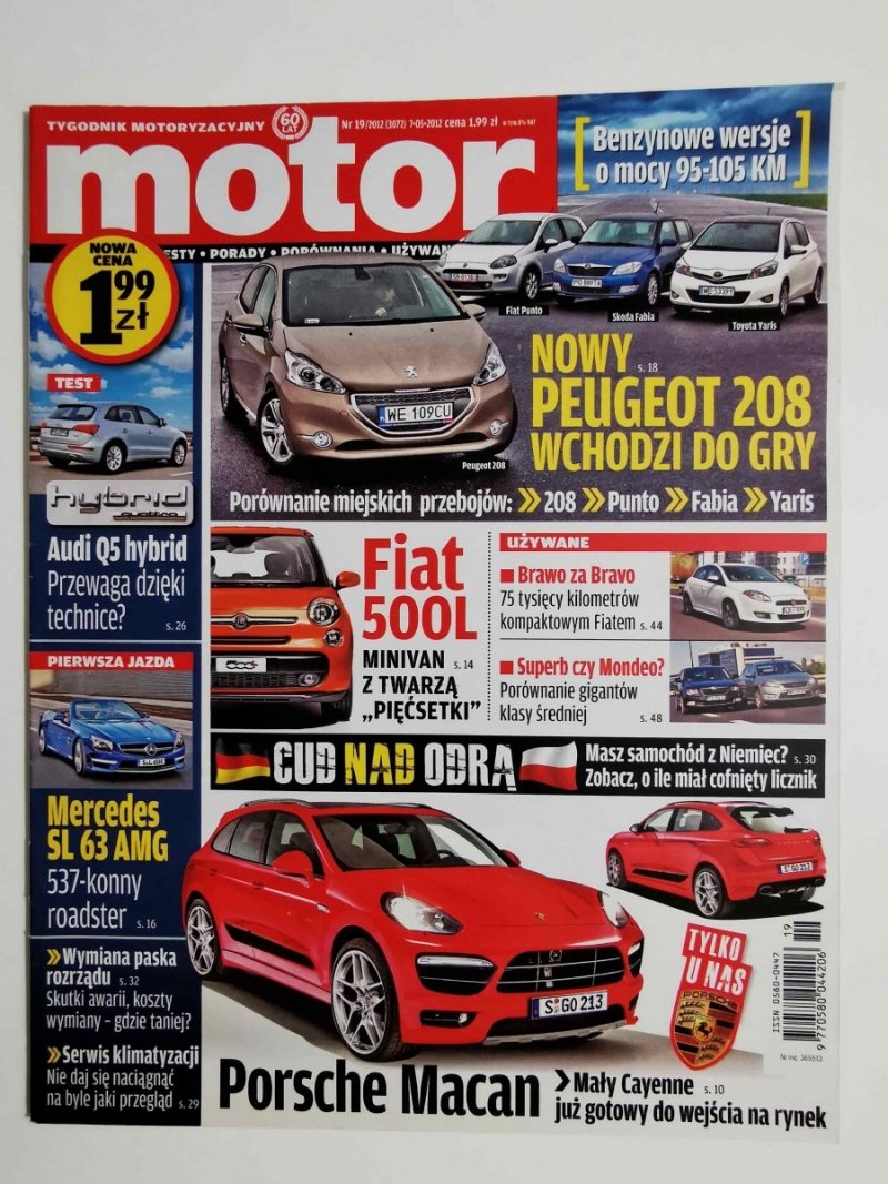 MOTOR NR 19/2012 (3072)