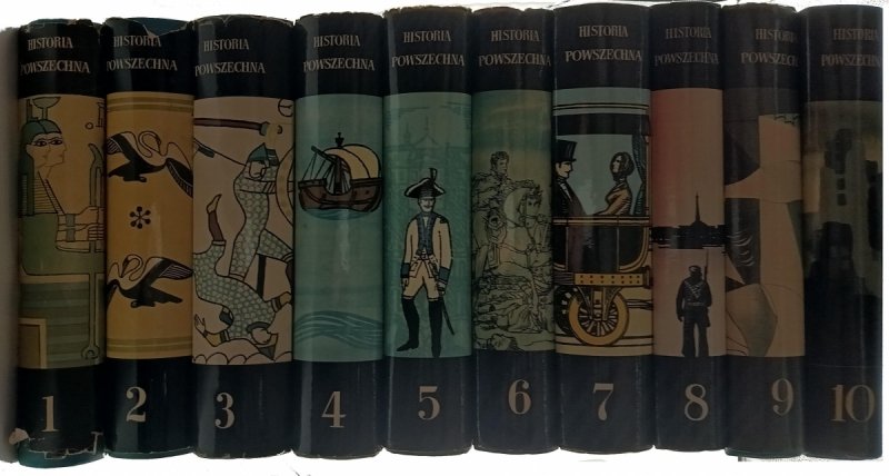 HISTORIA POWSZECHNA 10 TOMÓW 1975