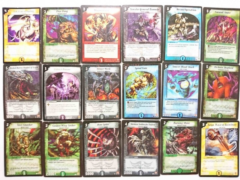 Karty DUEL MASTERS ZESTAW 162 szt.