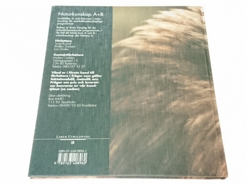 NATUR KUNSKAP A+B - Sune Brynolf 1994