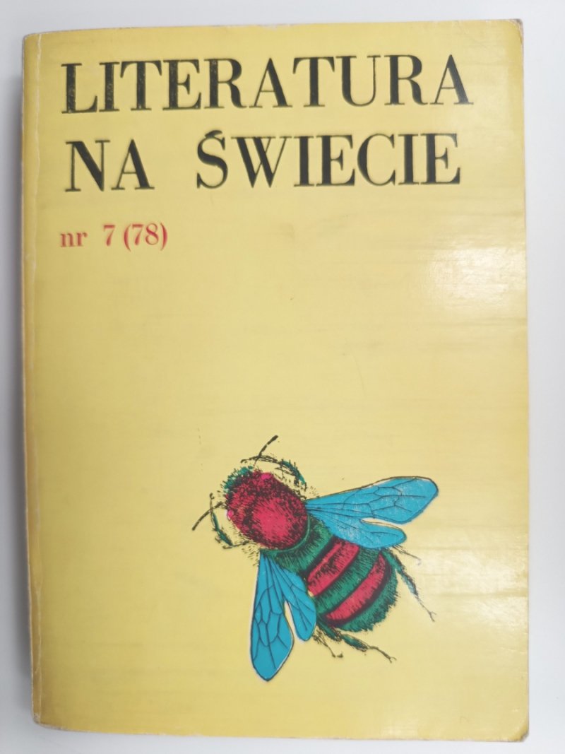 LITERATURA NA ŚWIECIE NR 7/1978