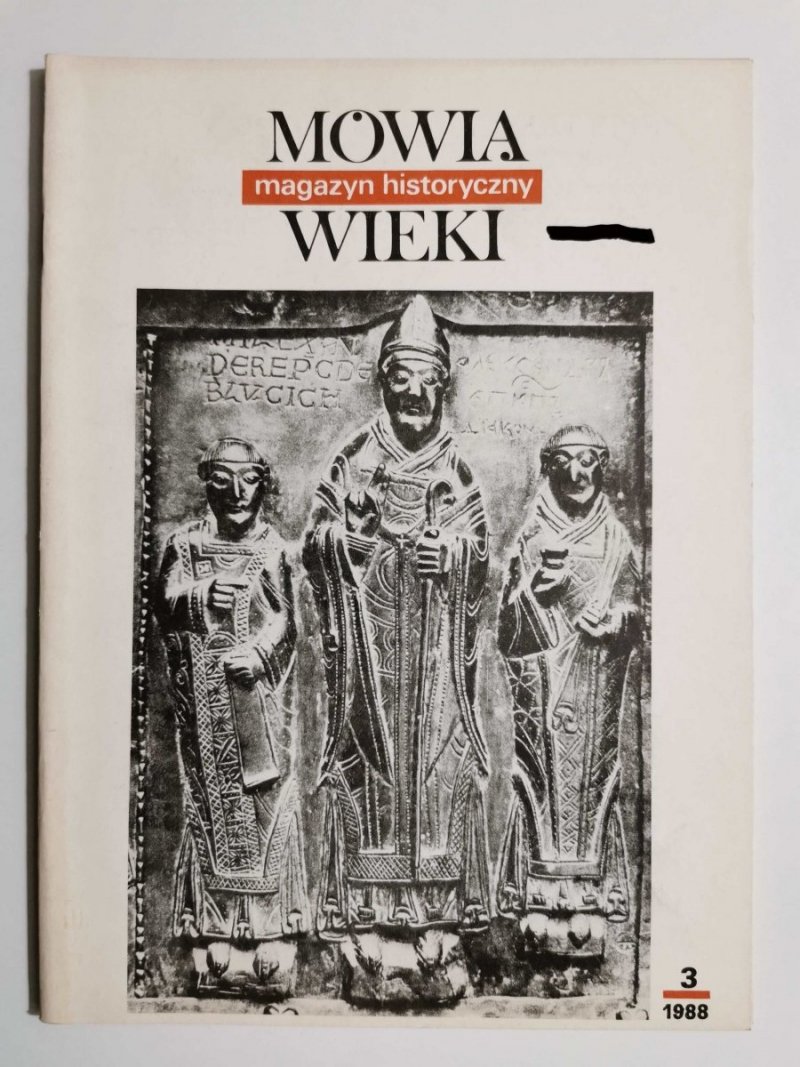 MÓWIĄ WIEKI NR 3 1988