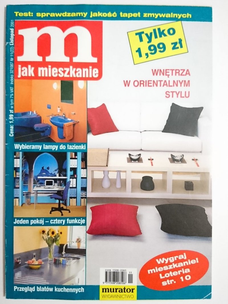 M JAK MIESZKANIE NR 11 (22) LISTOPAD 2001
