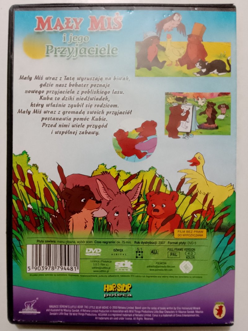 DVD. MAŁY MIŚ I JEGO PRZYJACIELE