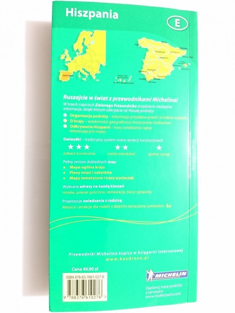 HISZPANIA. ZIELONY PRZEWODNIK 2009