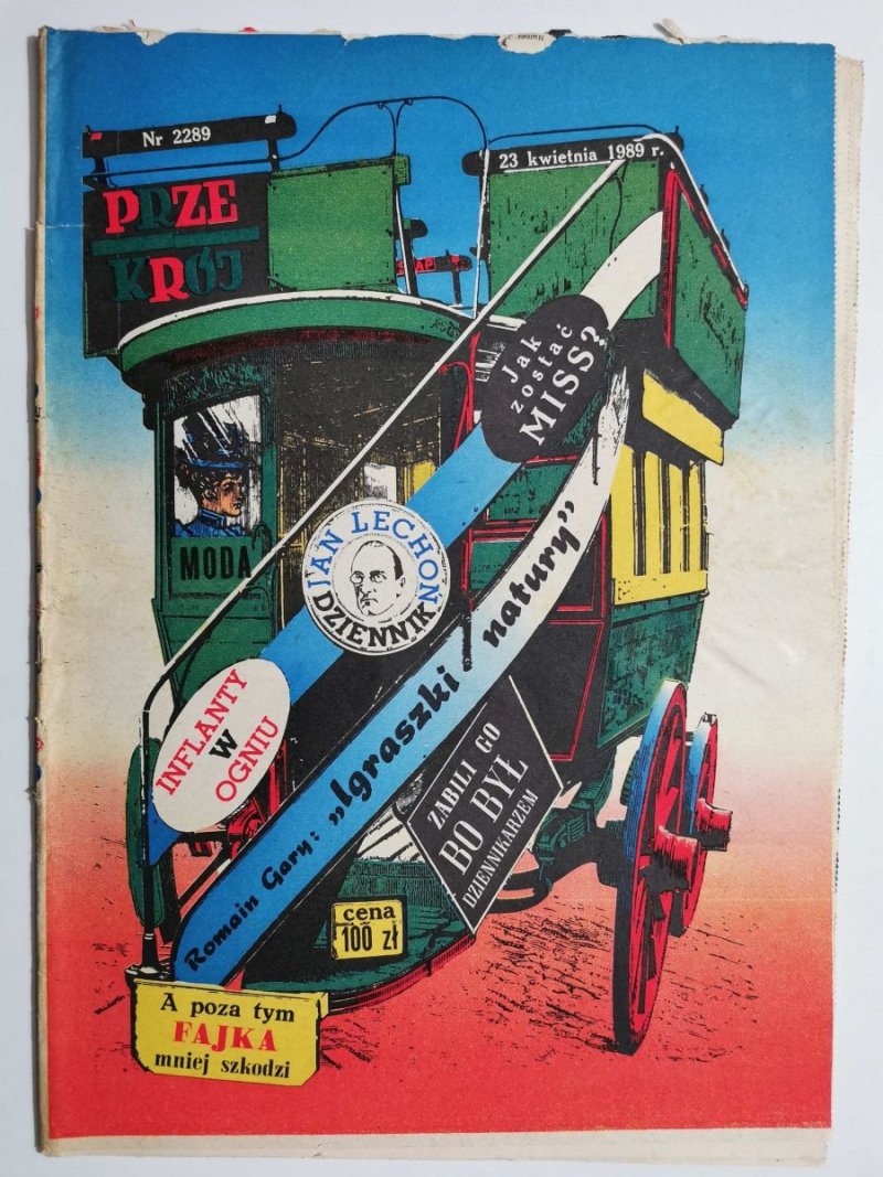 PRZEKRÓJ NUMER 2289 23 KWIETNIA 1989 R. 
