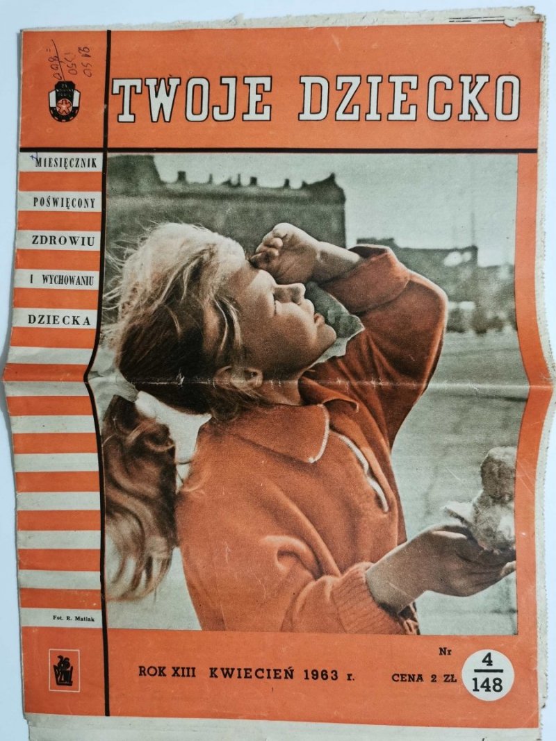 TWOJE DZIECKO ROK XIII KWIECIEŃ 1963 r. NR 4/148
