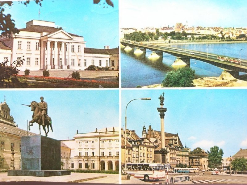 WARSZAWA. BELWEDER. POMNIK... FOT. PASZKOWSKI