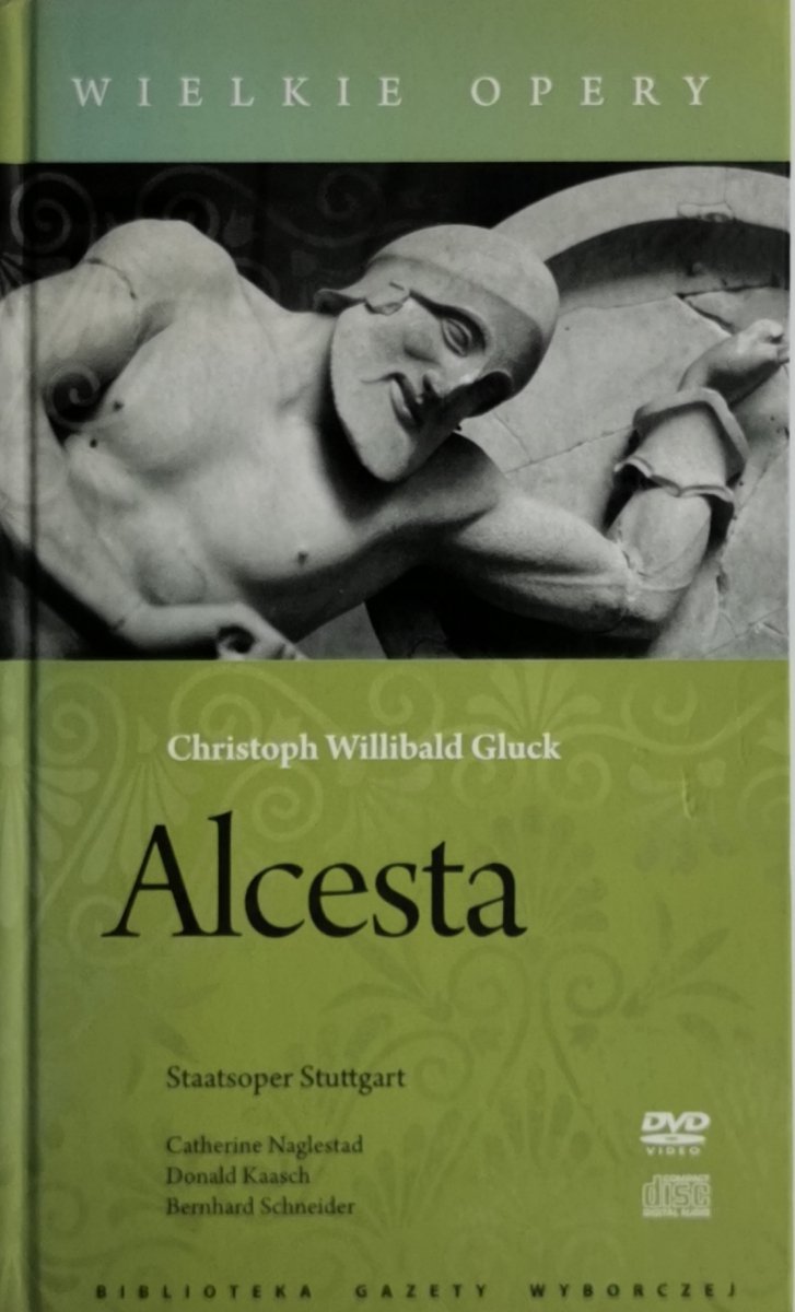 DVD. WIELKIE OPERY ALCESTA