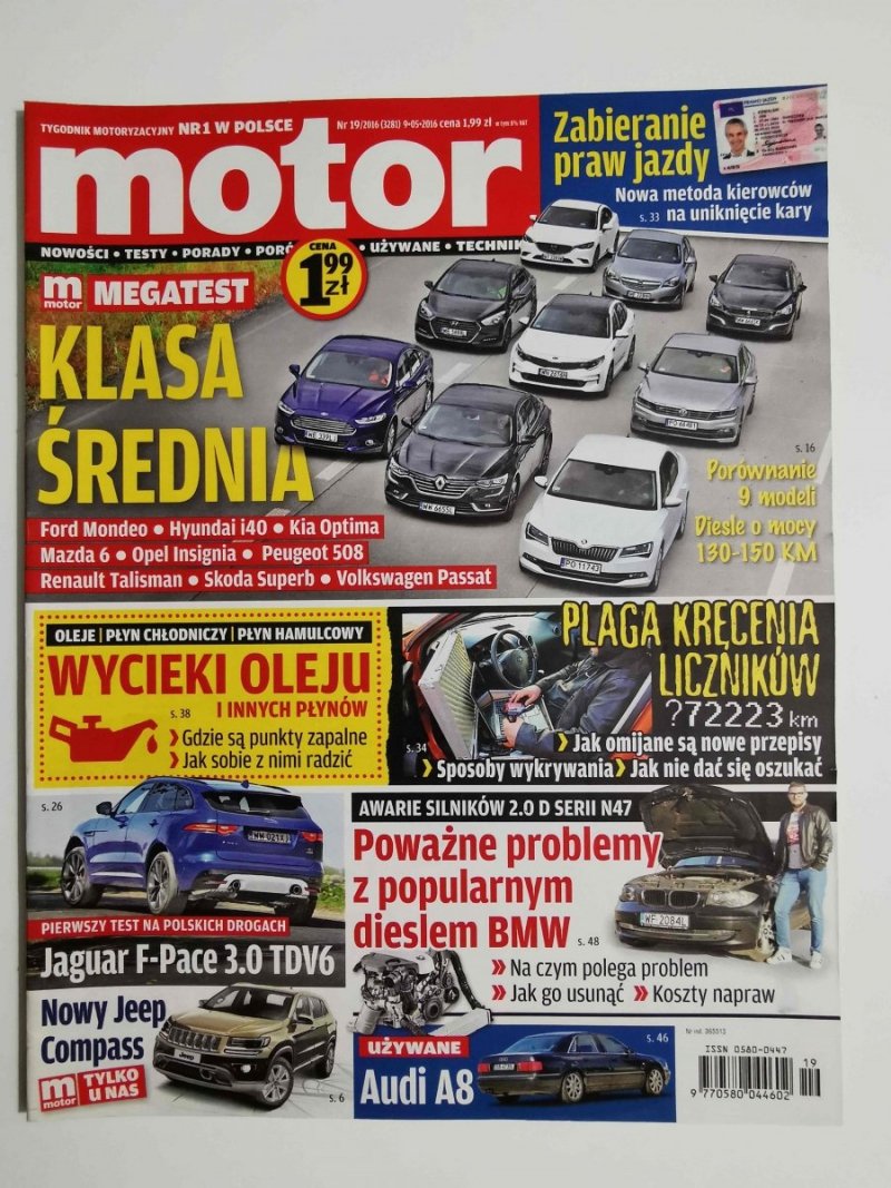 MOTOR NR 19/2016 (3281)