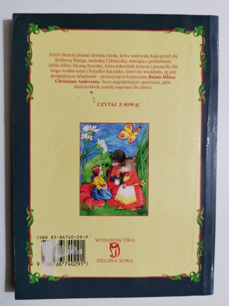BAŚNIE - Hans Christian Andersen