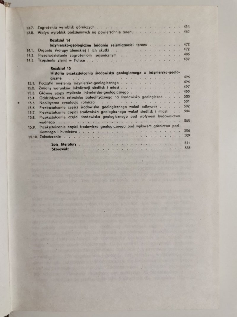 GEOLOGIA INŻYNIERSKA - Witold Cezariusz Kowalski 1988