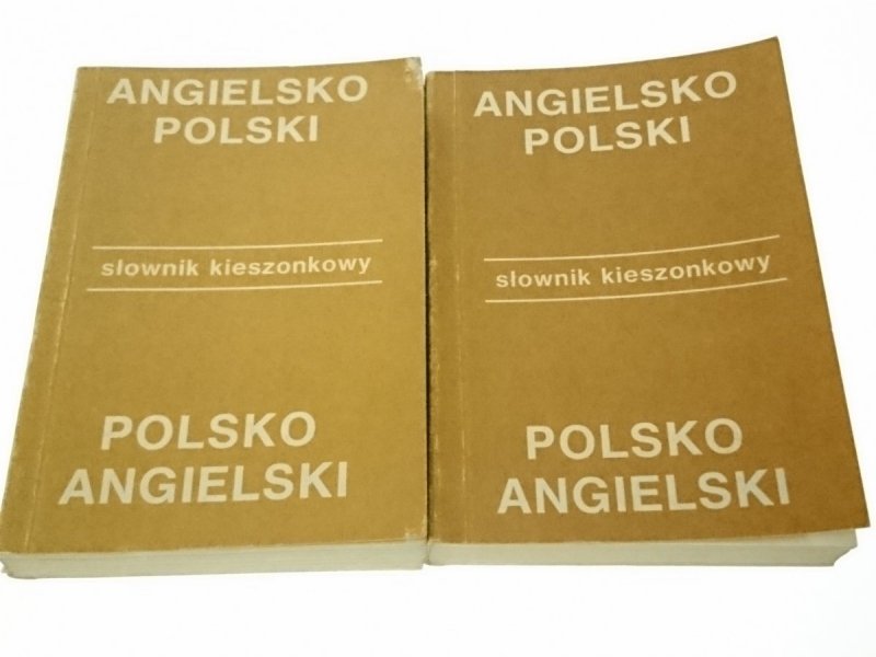 SŁOWNIK KIESZONKOWY. ANG-POL POL-ANG TOM I i II