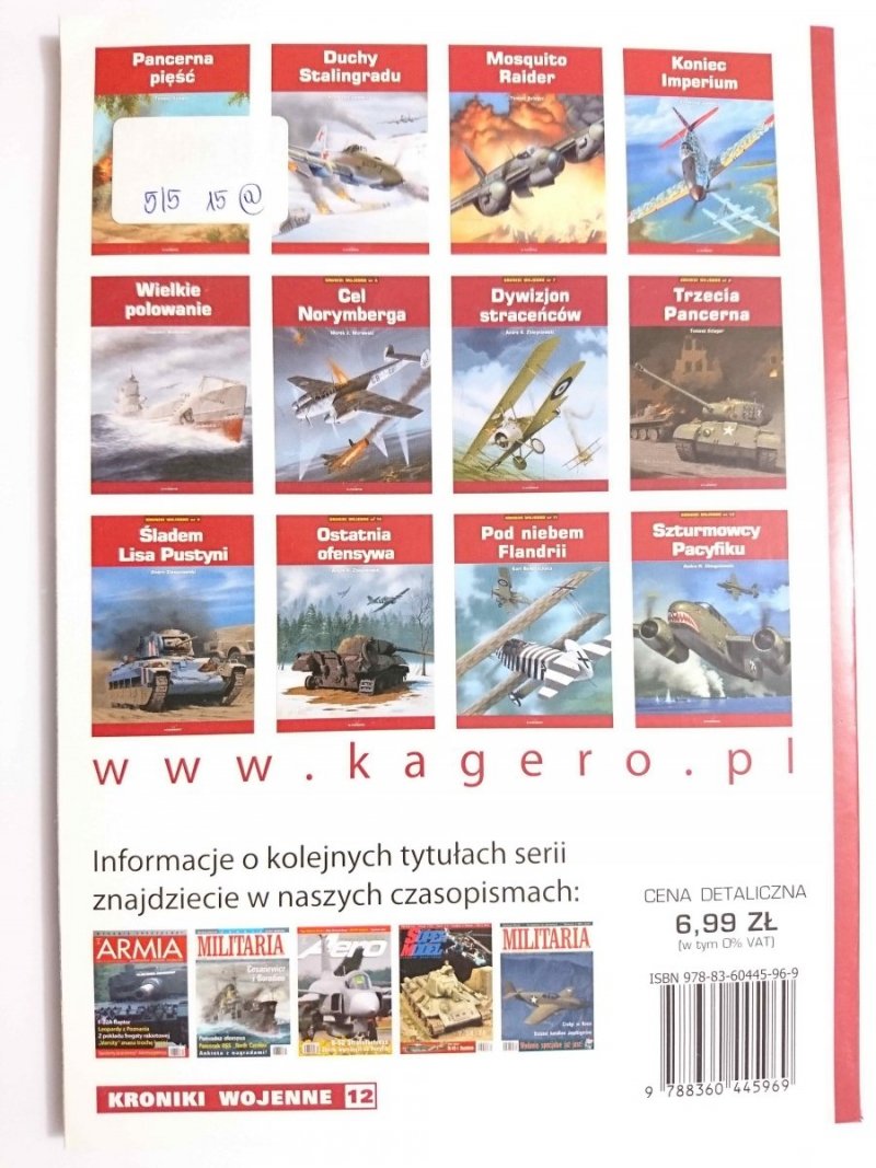 KRONIKI WOJENNE NR 12 SZTURMOWCY PACYFIKU - Andre R. Zbiegniewski 2007