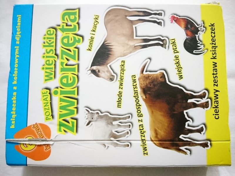 POZNAJĘ WIEJSKIE ZWIERZĘTA. SZEŚĆ MINI KSIĄŻECZEK