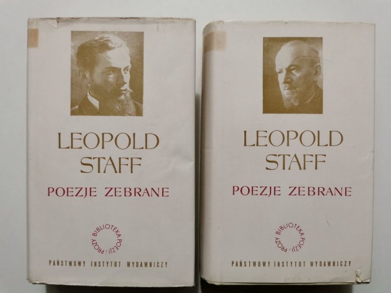 POEZJE ZEBRANE TOM I i II - Leopold Staff 